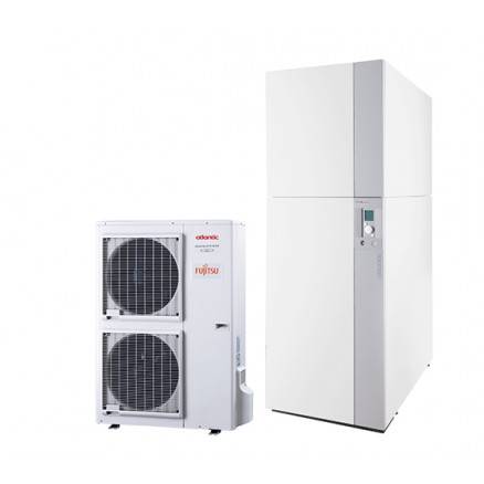 Alféa Hybrid Duo Fioul AI - Pompe à chaleur air eau Atlantic Fujitsu