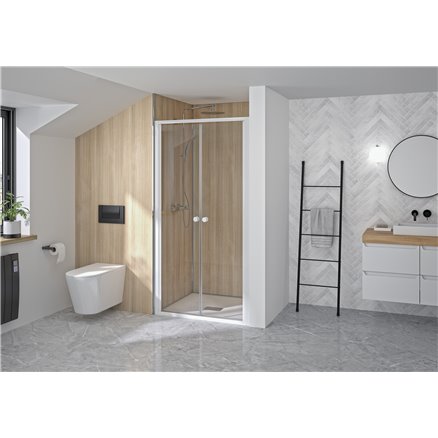 Porte de douche Supra 2 P - Kinedo