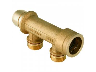 Départ de nourrice de distribution FlowFit pour eurocône longueur 6,1 cm Ø 12/20 mm 620.330.00.1