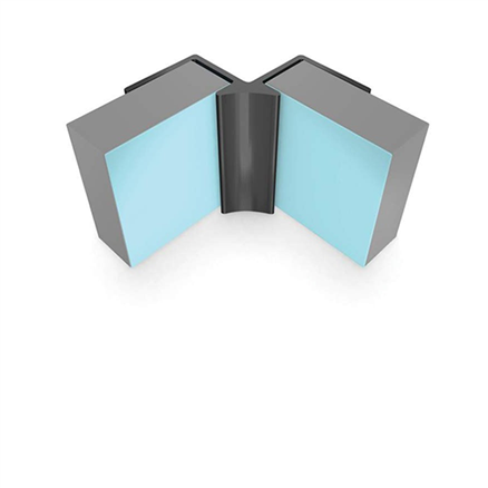 Angles et profilés de finition pour panneaux de douche AKW