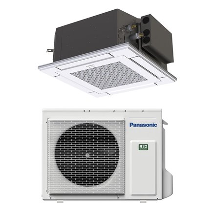 Climatiseur cassette Panasonic PACi NX Séries Elite 60x60 R32 - 4 à 7 kWatts -  Panasonic