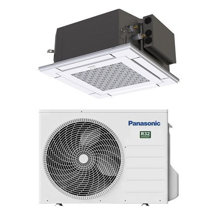Climatiseur Cassette PACi NX Séries Standard 60x60 R32 - 3,2 à 6 kWatts -  Panasonic