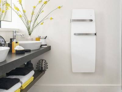 Sèche serviette électrique soufflant Etic bains 500+1000 Watts