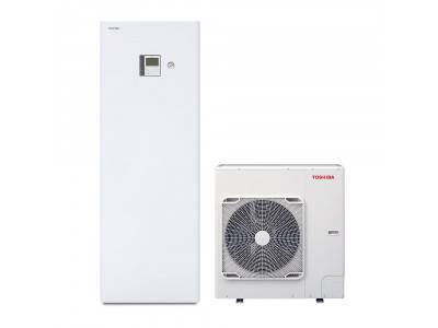 Pompe à chaleur air eau Estia ECS Intégrée 2 zones Monophasée, 4 kWatts Inox