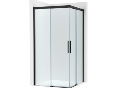 Porte de douche Naray L2 Argent brillant pour receveur 700 mm