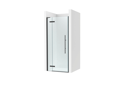 Paroi de douche Brisa PEF Argent brillant pour receveur 700 mm