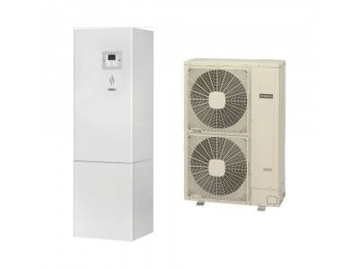 Yutaki S80 Combi RWH-4.0VNFWE/RAS-4WHVNPE, 11 kWatts Monophasé 200 L
