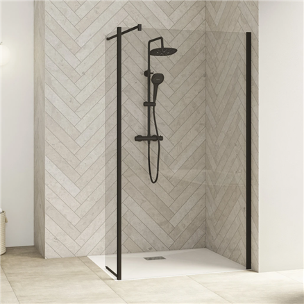 Paroi de douche Smart Design volet duo - Kinedo