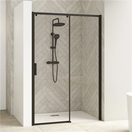Porte de douche Smart Design C extensible sans seuil - Kinedo