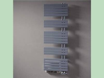 Sèche serviette eau chaude Soul_S 505+1000 Watts, Mât à droite