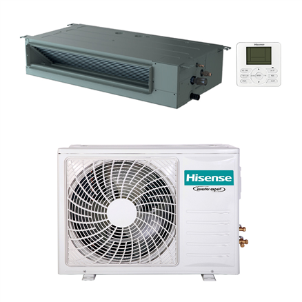 Climatisation gainable Slim Basse Pression - Hisense