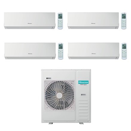 Climatiseur Quadri split New Comfort - 5AMW125U4RTA - Hisense
