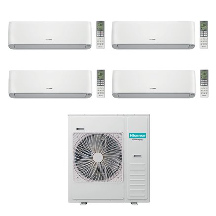 Climatiseur Quadri split Energy Pro Plus - 5AMW125U4RTA - Hisense