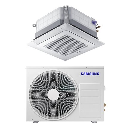 Climatiseur Cassette 4 voies WindFree 620x620 mm HEE R32 - 3,4 à 5,5 kWatts -  Samsung