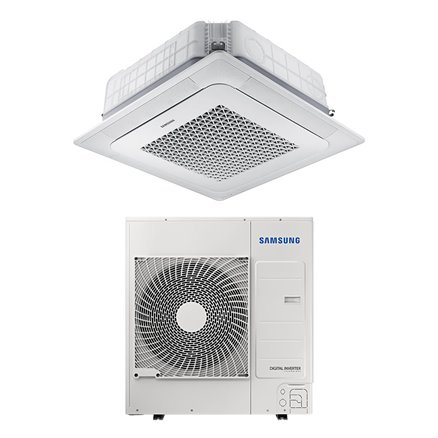 Climatiseur Cassette 4 voies WindFree 900x900 mm HEE R32 - 6 à 15,5 kWatts -  Samsung