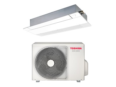 Climatiseur Cassette Diffuseur 1 voie, 3.4 kWatts R32