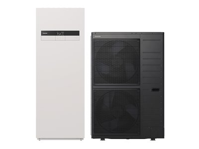 Pompe à chaleur air eau Aquarea T-CAP All in One ECS Intégrée K, 9 kWatts Monophasé R32