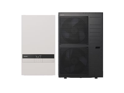 Pompe à chaleur air eau Aquarea T-CAP Bi-bloc K, 9 kWatts Monophasé R32