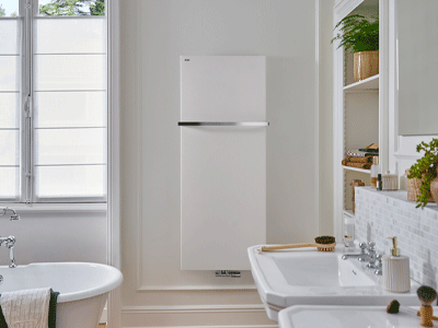 Sèche serviette eau chaude Alizéa Spa ALI, 620 Watts