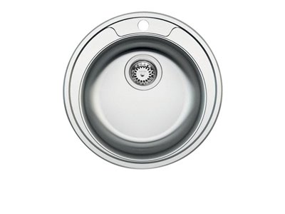 Evier Inox lisse Ø 480 mm
