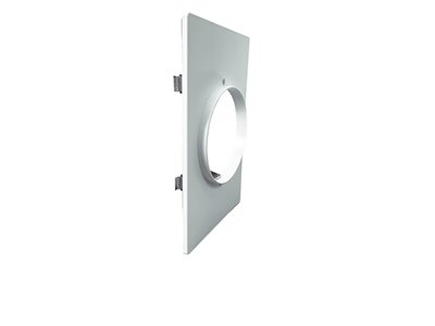 Platine de rénovation 250x250 mm pour remplacement de bouche ventilation