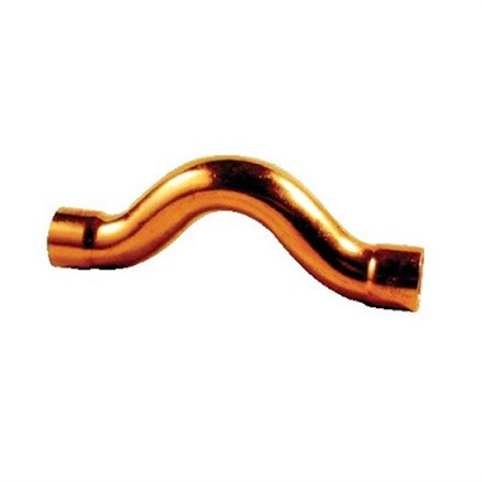 Saut tube cuivre pression femelle-femelle