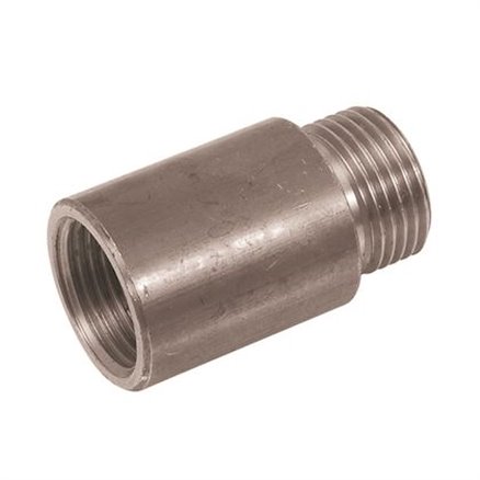 Allonges lisses taraudage long laiton poli chromé Sudo