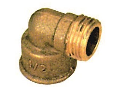 Coude 90° mâle à visser-femelle à visser brut Sudo 1637 1"1/4