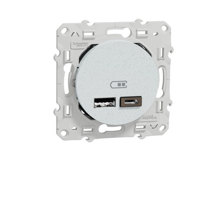 Chargeur USB Schneider Odace