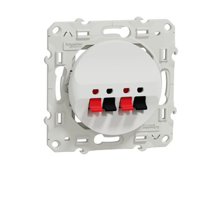 Prise haut-parleurs Schneider Odace