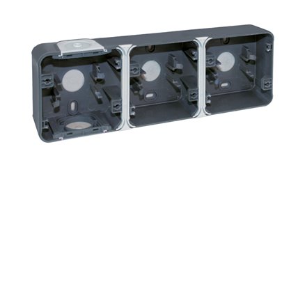 Boîtier 3 postes Eur'Ohm