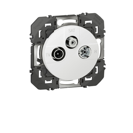 Legrand - Dooxie VMC Control Switch Black Finish - Blister Pack