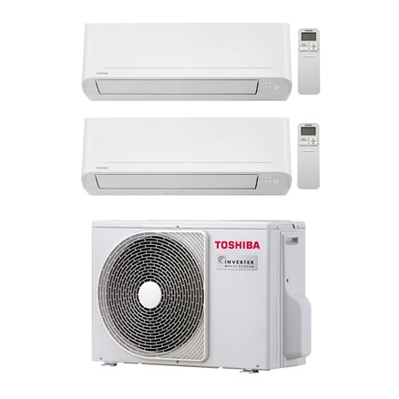 Climatiseur Bi split Naka R32 - RAS-2M18G3AVG-E - Toshiba