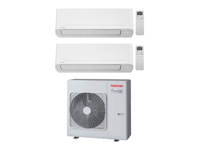 Climatiseur bi split Naka RAS-3M26G3AVG-E, Tailles 5 + 5 R32