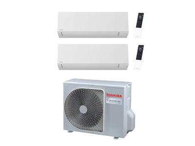 Climatiseur bi split Shorai Edge RAS-2M14G3AVG-E, Tailles 7 + 5 Blanc R32