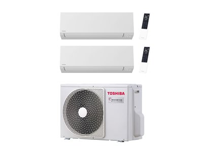 Climatiseur bi split Shorai Edge RAS-2M18G3AVG-E, Tailles 5 + 5 Blanc R32
