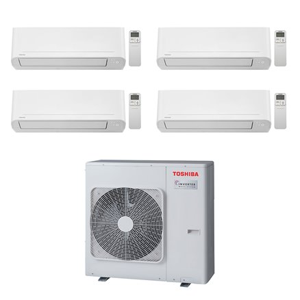 Climatiseur Quadri split Yukai R32 - RAS-5M34G3AVG-E - Toshiba