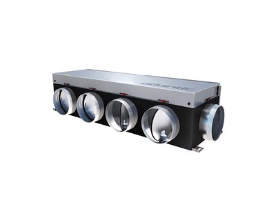 Plénum Shogun 1.1 Compact Chaud seul 2 registres Ø160 mm