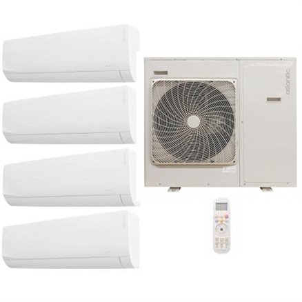 Climatiseur Quadri split Dojo DB R32 - 4U 030 NB.UE - Atlantic