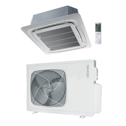 Climatiseur Cassette Atlantic Dojo Eco AB/DB R32 - 4 à 12,4 kWatts -  Atlantic