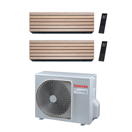 Climatiseur Bi split Daiseikai 10 R32 - RAS-2M10G3AVG-E - Toshiba