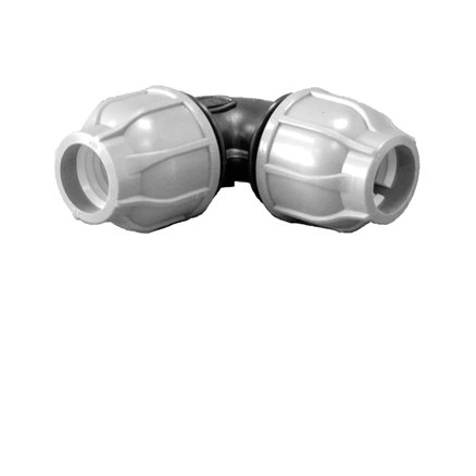 Coude égal polypropylène pour tube PE