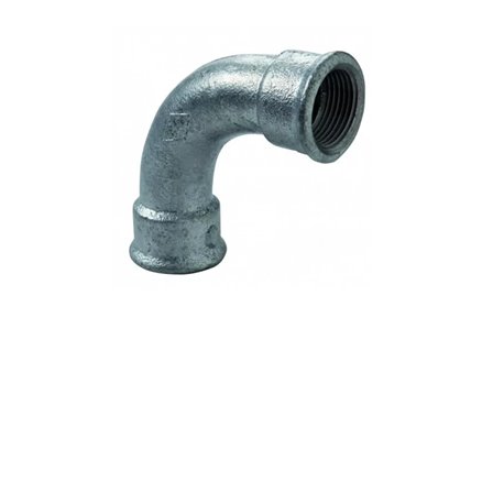 Coude fonte grand rayon 90°