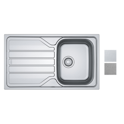 Flash Auto et Manu inox et inox-dekor FLN/FLL 611-86 - Evier Franke