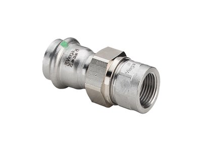 Sanpress Inox-Raccord fileté de transition avec SC-Contur FF, 437558