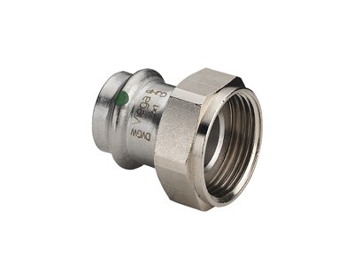 Sanpress Inox-Raccord à écrou libre avec SC-Contur, 437893