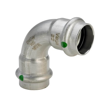 Coude 90° Inox Sanpress avec SC-Contur