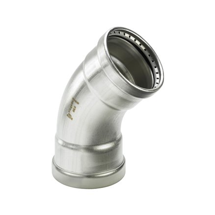 Coude 45° Inox XL Sanpress avec SC-Contur