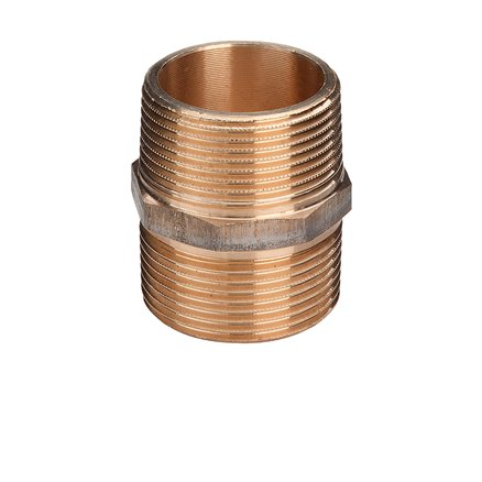 Mamelons doubles mâle / mâle bronze
