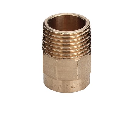 Pièces de transition mâle / femelle bronze
